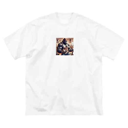 筋トレゴリラ　θ Big T-Shirt