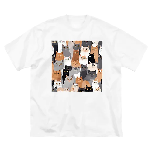 猫の集会 Big T-Shirt
