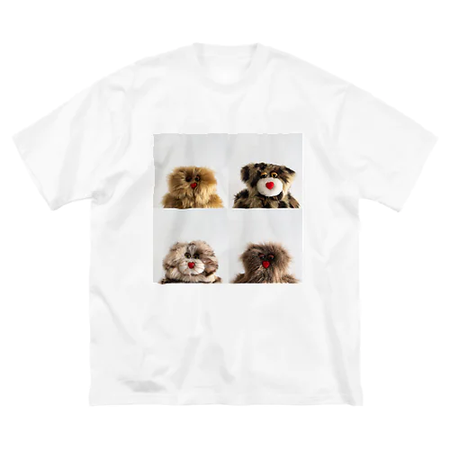 4匹の証明写真 Big T-Shirt