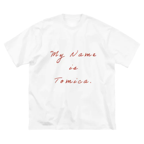 愛犬トミカ Big T-Shirt