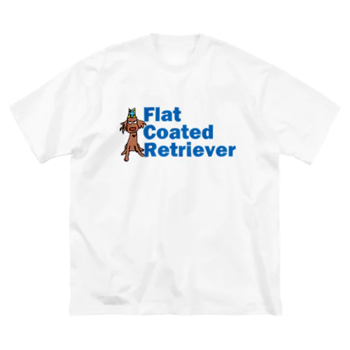 フラットコーテッドレトリバーグッズ Big T-Shirt
