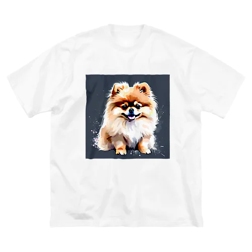 ポメラニアンのきなこ Big T-Shirt