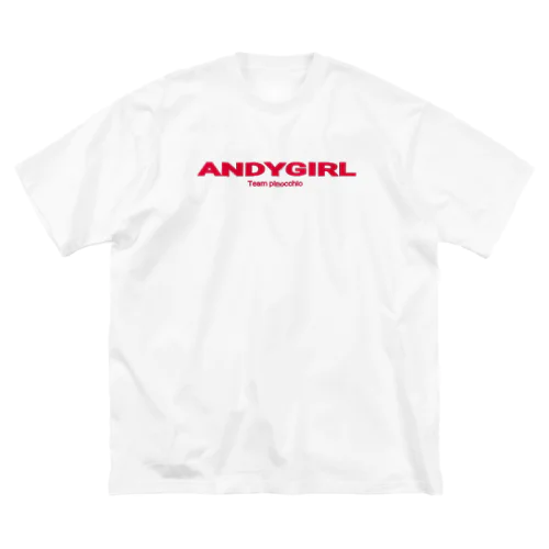 ANDY GIRLS ビッグTシャツ Big T-Shirt