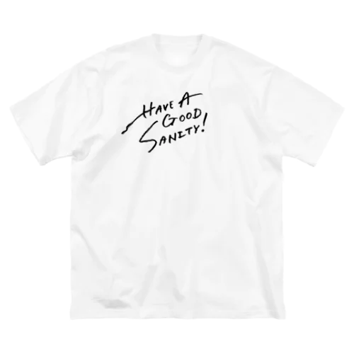 ハバサニ！_黒字 Big T-Shirt