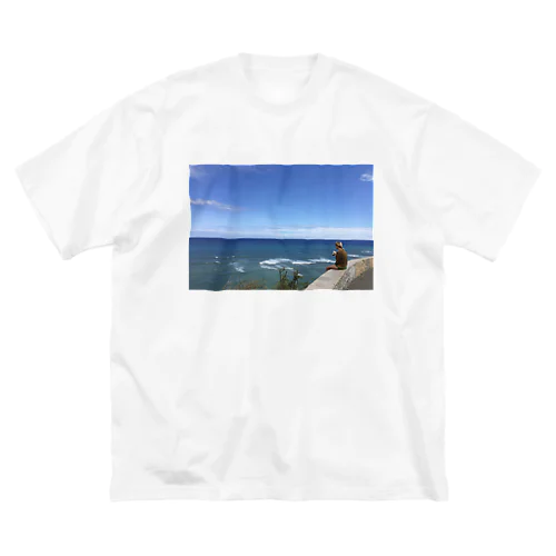 Hawaiianフォトスリーブ Big T-Shirt