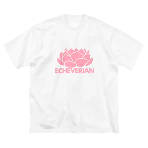エケベリアンロゴ（ピンク） Big T-Shirt
