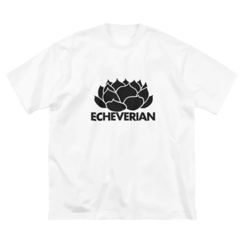 エケベリアンロゴ（黒） Big T-Shirt