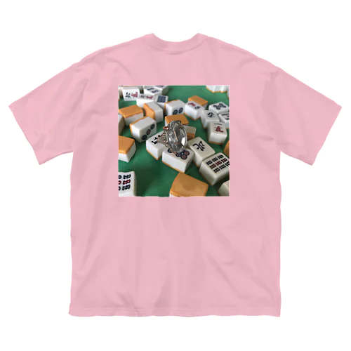 ダイヤモンドon the麻雀牌 Big T-Shirt