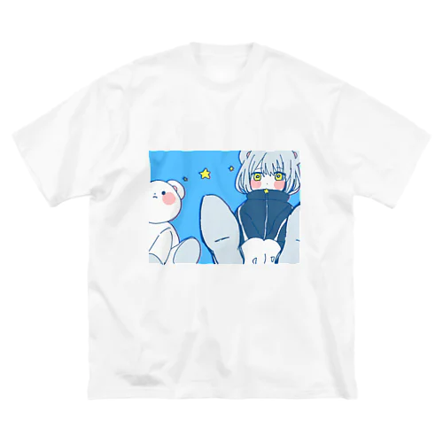 くまくましろ Big T-Shirt
