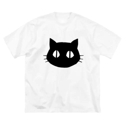 くつ下をはいたネコ（ピンク） Big T-Shirt