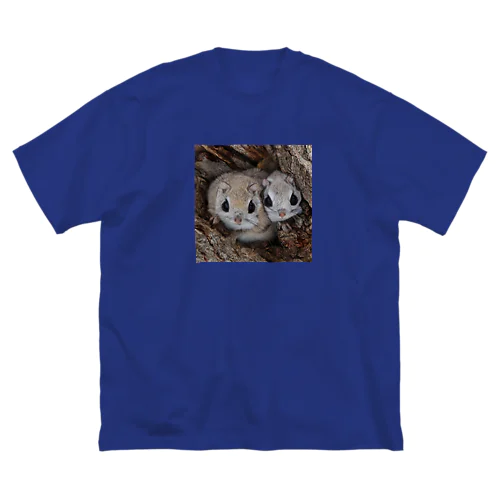 【いつでも笑顔】サロベツのエゾモモンガ Big T-Shirt