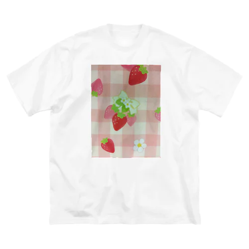 イチゴ（苺） Big T-Shirt
