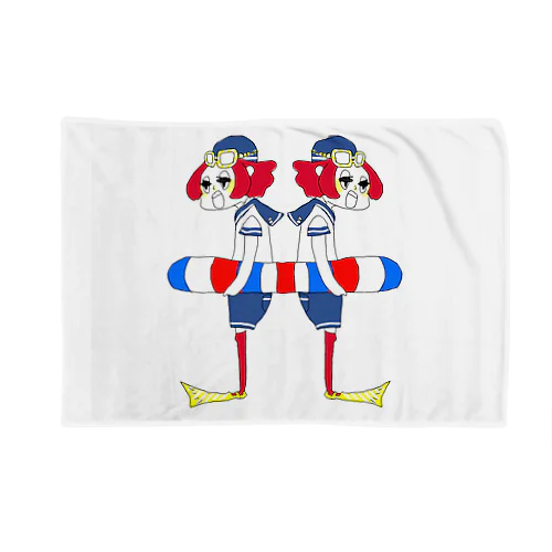 海水浴 Blanket
