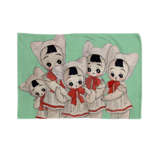 ねこたち Blanket