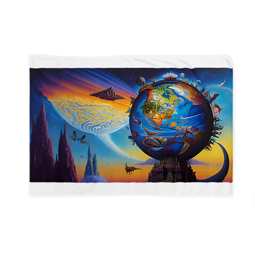 地球の歴史　#AI絵 Blanket