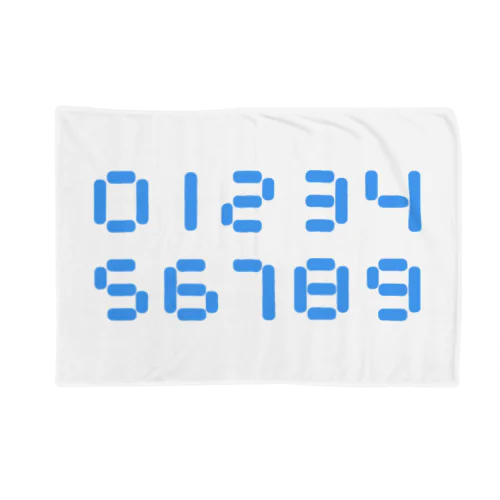 Numbers Blanket