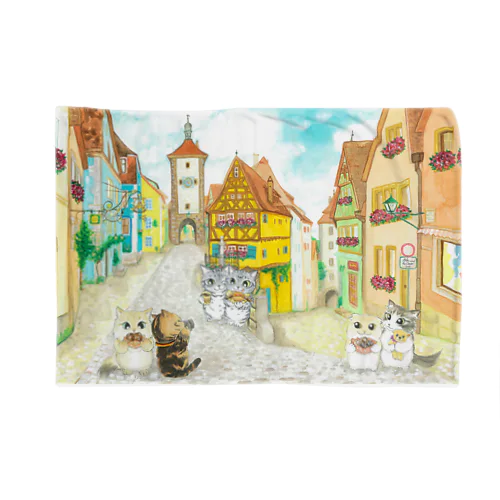 ニャンズ旅行記🇩🇪ドイツ Blanket