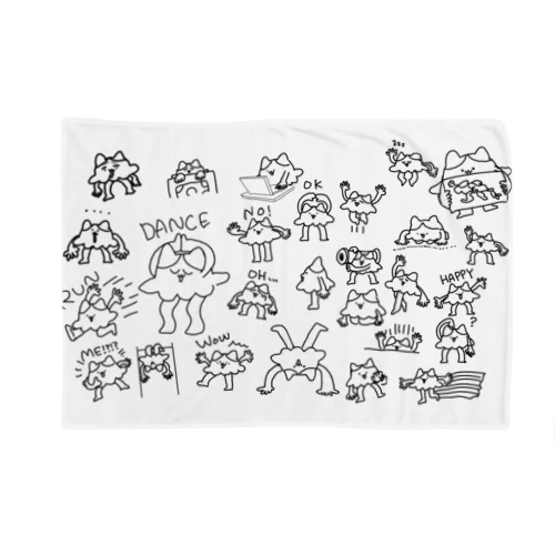 むちゃねこがいっぱい Blanket