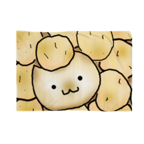 じゃがいもねこ Blanket