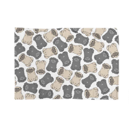 パグがみっちり。 Blanket