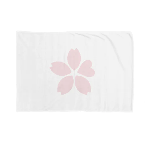 Sakura Heart Blanket