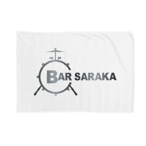 BAR-SARAKA シルバーロゴグッズ Blanket