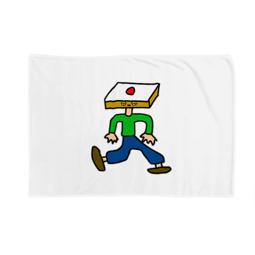 日の丸弁当マン Blanket