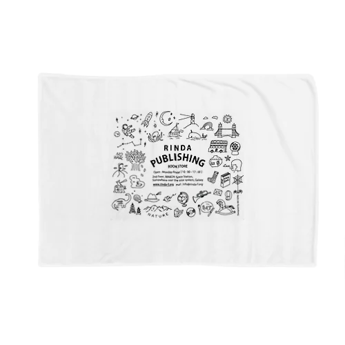 RINDA PUBLISHING 〜book store〜 Blanket
