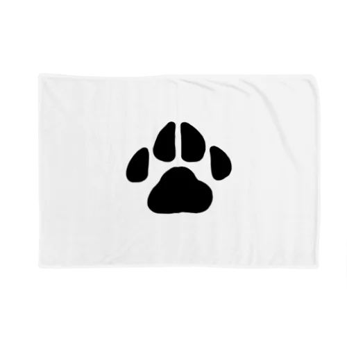 肉球（黒） Blanket