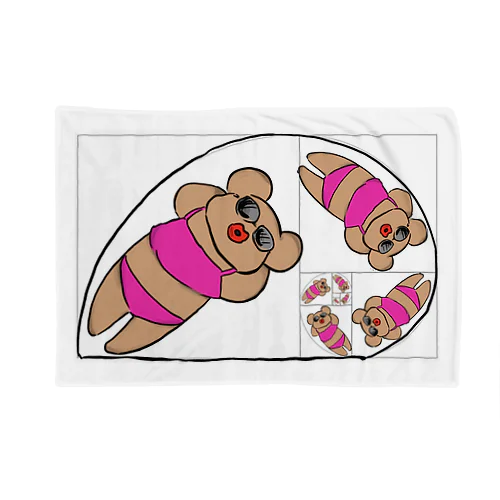 黄金比　クマ　改 Blanket