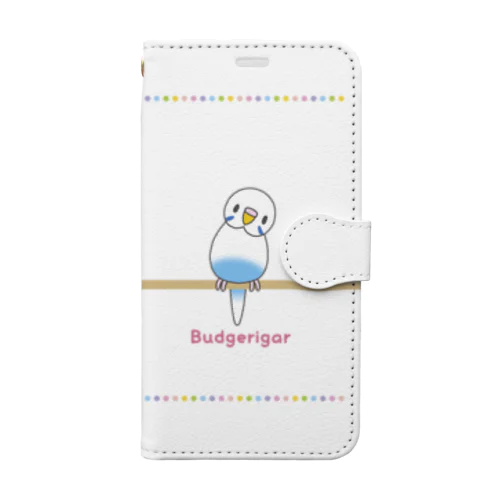 セキセイインコ」手帳型スマホケースの通販 ∞ SUZURI（スズリ）
