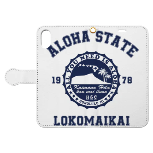 COLLEGE STYLE  LOKOMAIKAI Book-Style Smartphone Case