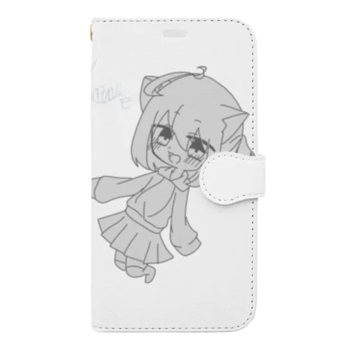あんぱんらいす Book-Style Smartphone Case