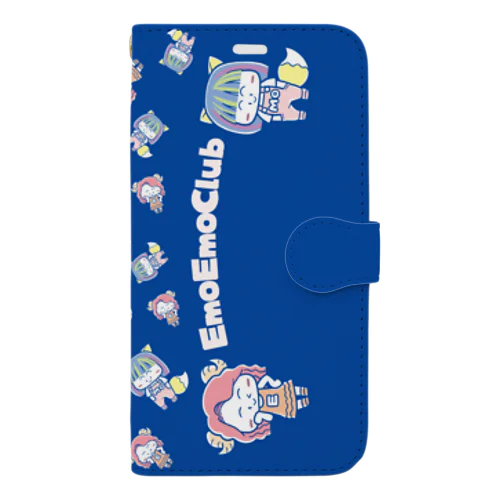 エモエモクラブふぁんしー Book-Style Smartphone Case