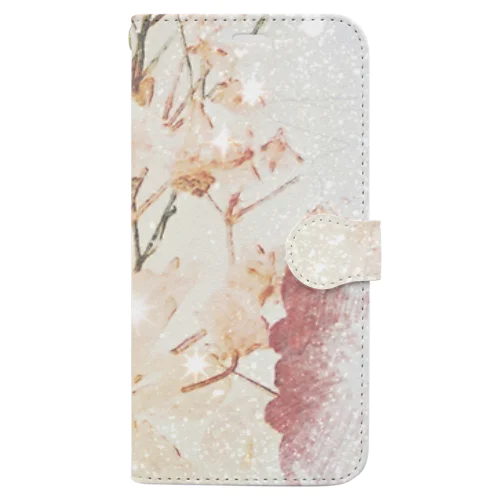 アートフラワー Book-Style Smartphone Case
