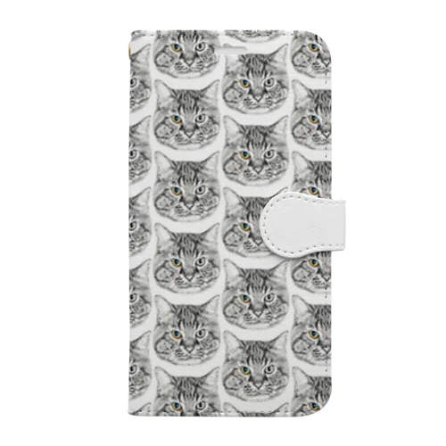 コロまみれ Book-Style Smartphone Case