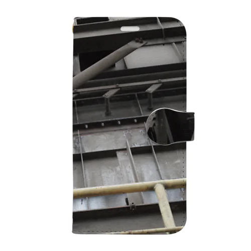 no steel no life 岸和田製鋼 Book-Style Smartphone Case
