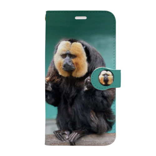 モップくん　がんばろう Book-Style Smartphone Case