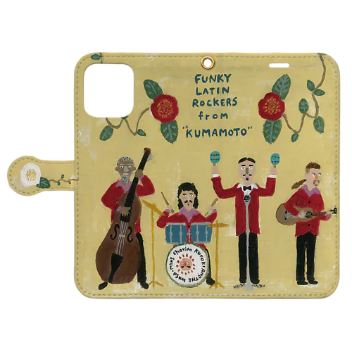 チョリート黒木＆ザ・ワサモンズ Book-Style Smartphone Case