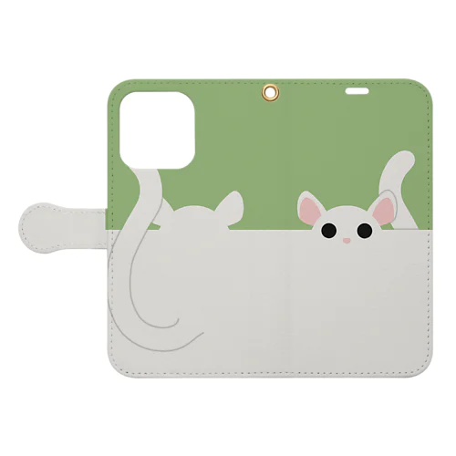 フクモモ愛好会。(のぺっとリューシ) Book-Style Smartphone Case