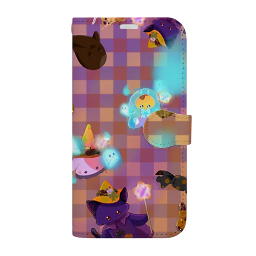 ウミウシ水族館　ハロウィンバージョン Book-Style Smartphone Case