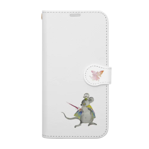 ねずみの王様とアラブの踊り Book-Style Smartphone Case