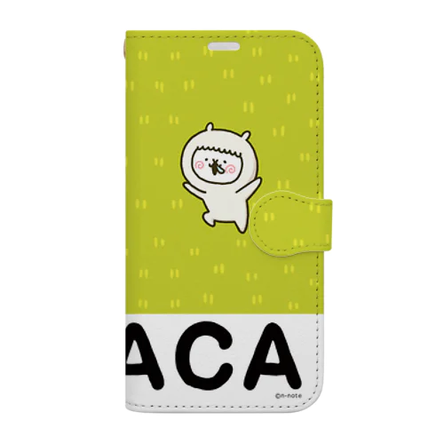 アルバカ［芝生］ Book-Style Smartphone Case