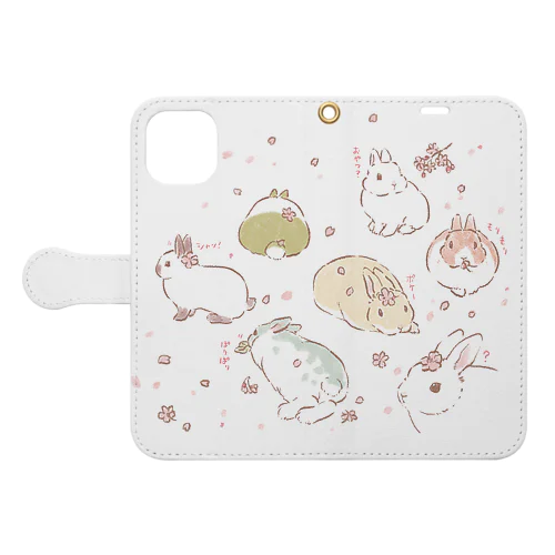 う桜2022 Book-Style Smartphone Case