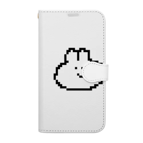 てがきうさ Book-Style Smartphone Case