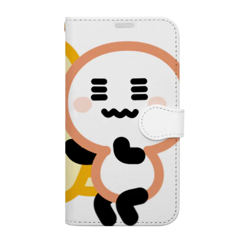 おどる でべちゃんとあむわんさん Book-Style Smartphone Case