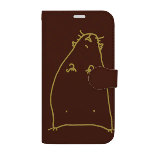 モルモットライン Book-Style Smartphone Case