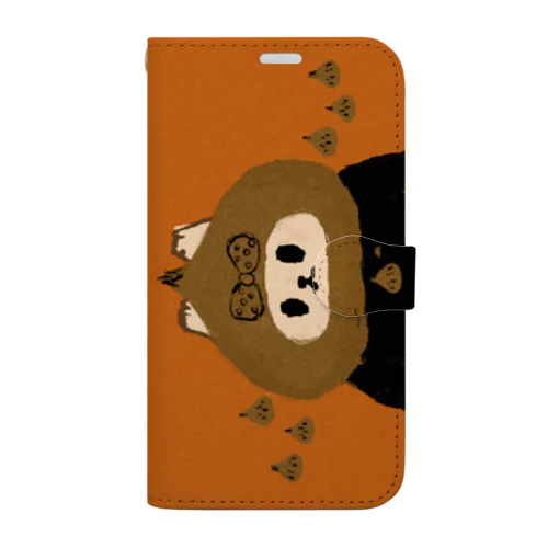 うさぎのヨッコノー★オレンジマローーン味 Book-Style Smartphone Case