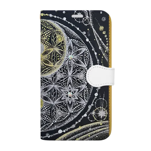 yin yang　〜陰陽〜 Book-Style Smartphone Case