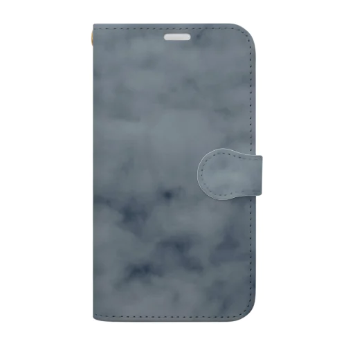 雪みたいな雲 Book-Style Smartphone Case